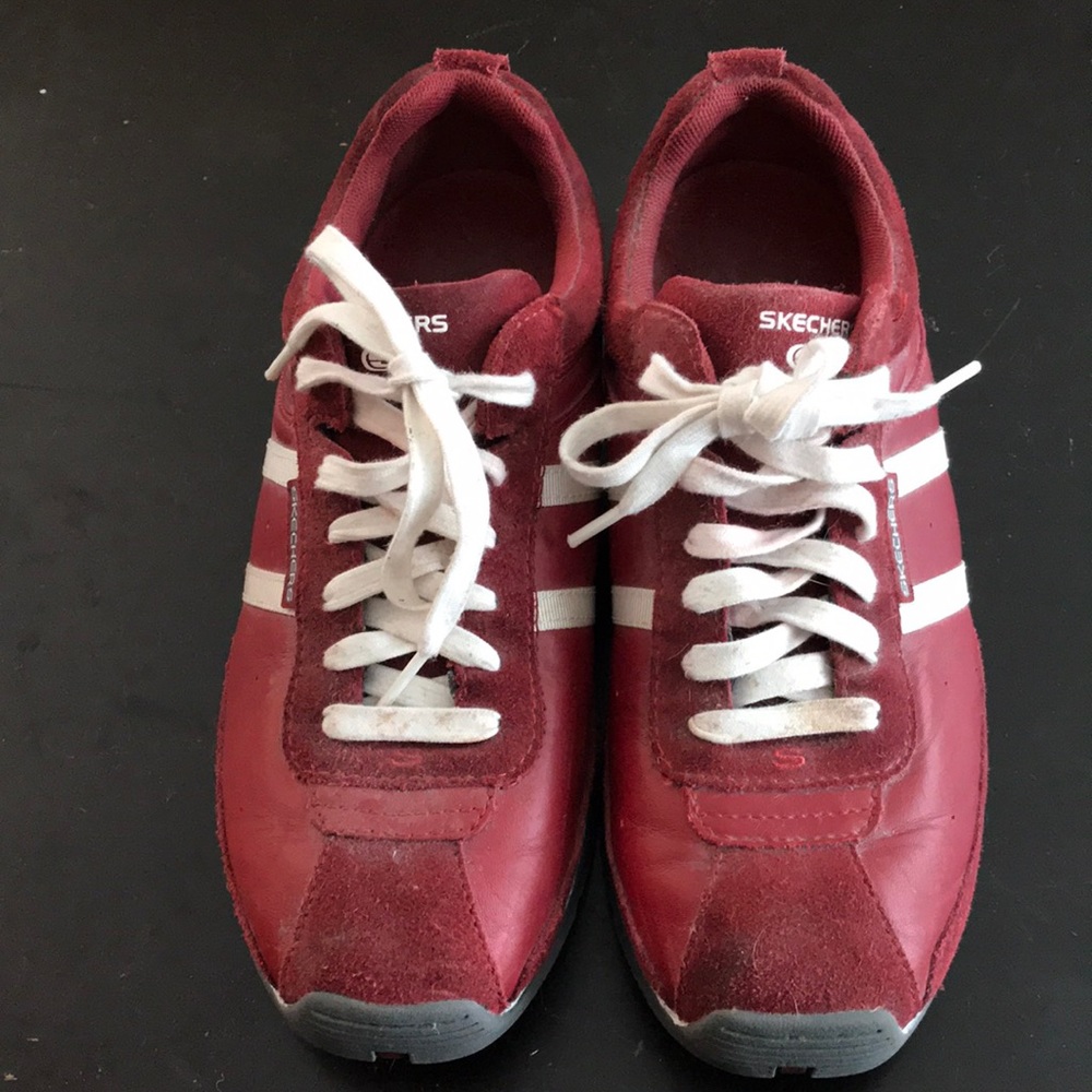 Red Sketchers Sneakers women’s size 8.5